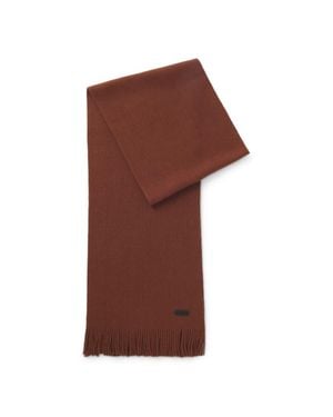 BOSS Knit Scarf - Brown