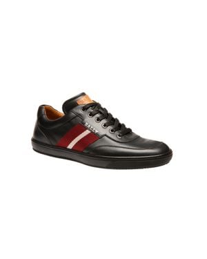 Bally Oriano 6240312 Leather Sneaker - Black
