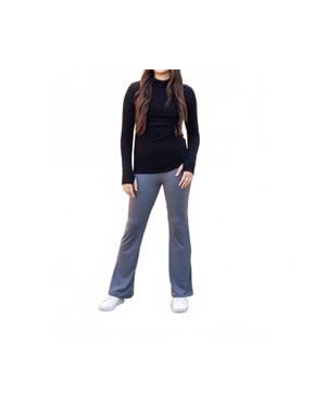 Julia Rose Cassie Bootcut Leggings - Blue