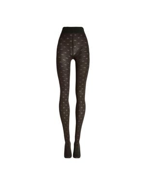 Wolford Daisy Cotton Tights - Black