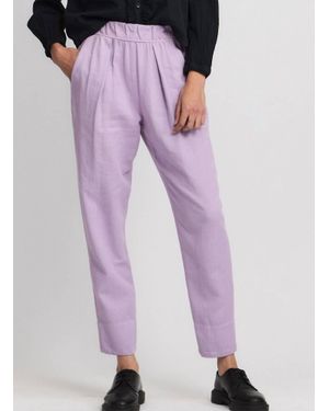 Raquel Allegra Easy Pants - Purple