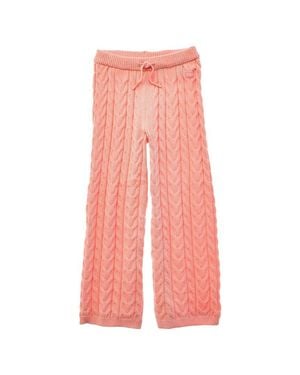 Scotch & Soda Cable Knit Sweater Pant - Pink