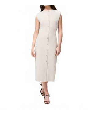 French Connection Marley Knit Buttondown Midi Dress - Multicolor