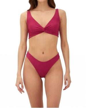 MALAI Neo Paramount Bikini Bottom - Red