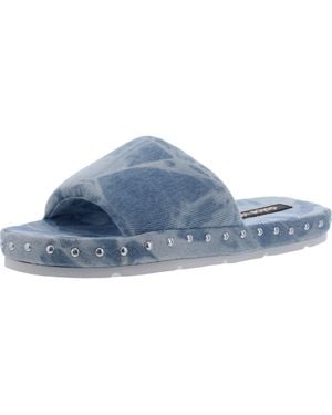 Dolce Vita Mochi Pride Slide Sandals - Blue