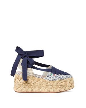 Loeffler Randall Mason Platform Espadrille - Blue