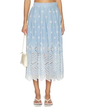 MISA Los Angles Aggie Skirt - Blue