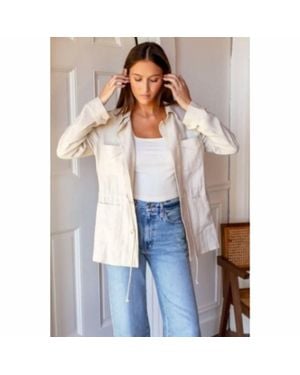 Emerson Fry Little Army Long Sleeve Jacket - White