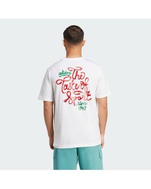adidas Food Sauce Graphic Tee - Red
