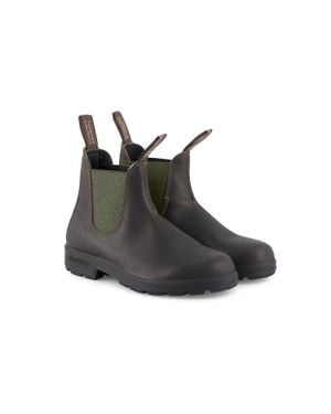 Blundstone 519 Boots Leather Round Toe Chelsea Rhs3782 - Black