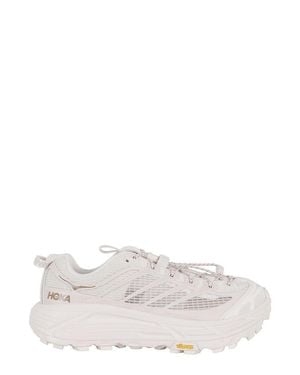 Hoka One One U Mafate Three2 Grid Sneakers - White