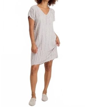 XCVI Kenyon V-Neck Dress - White