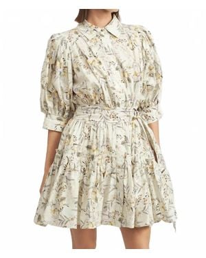 En Saison Mindy Mini Dress - Natural