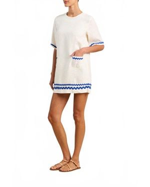 Trovata Manu Mini Dress - White