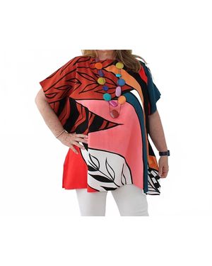 Sylca Designs Floriculture Blouse - Red