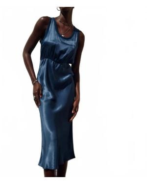Nation Ltd Pauline Midi Dress - Blue