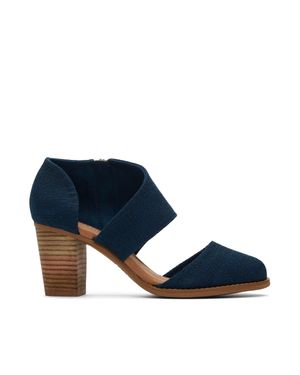 TOMS Milan Closed Toe Heel - Blue