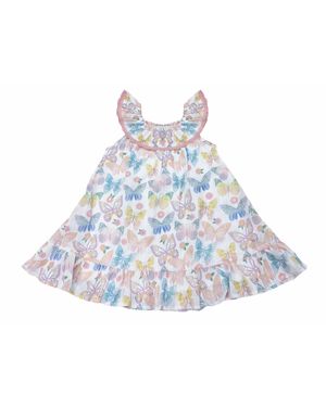 Alto Modas Girl's Harper Dress - Blue