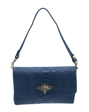 German Fuentes Bijou Bee Bag - Blue