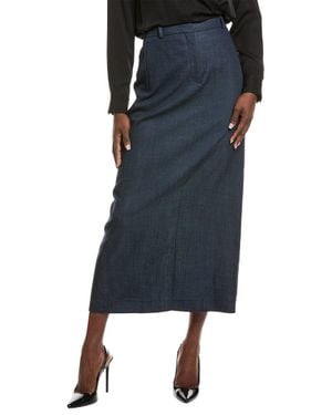 BOSS Vemata Maxi Skirt - Blue