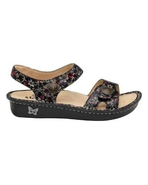 Alegria Vienna Slide Sandal - Black