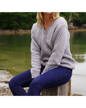 Long Wharf Supply Co. Osterville Seawell Sweater - Gray
