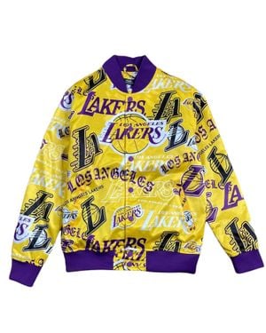 Pro Standard Los Angeles Lakers Track Jacket - Yellow
