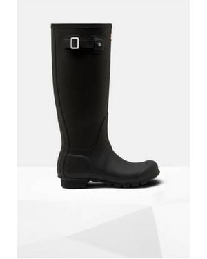 HUNTER Original Tall Matte Boots - Black
