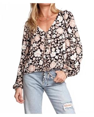 Saltwater Luxe Lura V-Neck Top - Pink