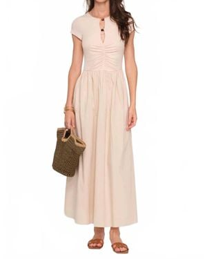 Heartloom Arleth Cap Sleeves Dress - Natural