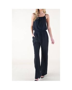 12pm By Mon Ami Sleeveless Jumpsuit - Blue