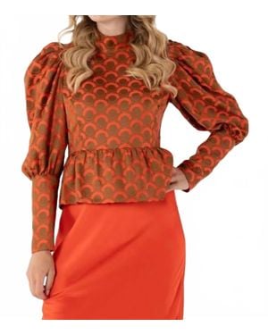 Emily Mccarthy Zoe Top - Red