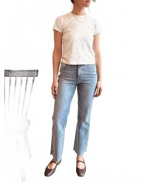 Warp & Weft Ase Straight Leg Jeans - Blue