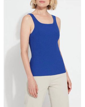 Lyssé Avril Ribbed Tank Top - Blue