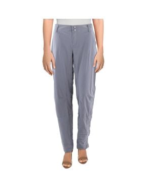 Columbia Adjustable Nylon Straight Leg Pants - Gray