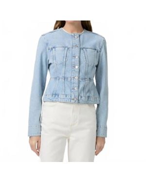 PAIGE Isara Denim Jacket - Blue