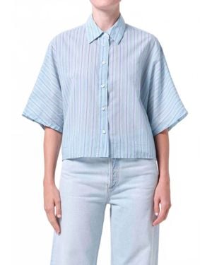 Agolde Merrin Shirt - Blue