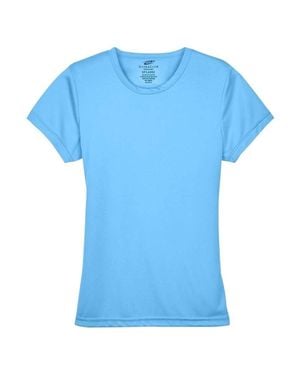 UltraClub Cool & Dry Sport Performance Interlock T-Shirt - Blue