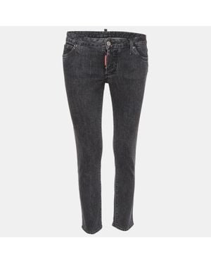 DSquared² Denim Low Waist Jeans S/Waist - Gray