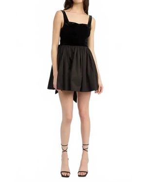 En Saison Mckenna Mini Dress - Black