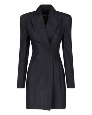 Dondup Virgin Wool & Viscose Dress - Black
