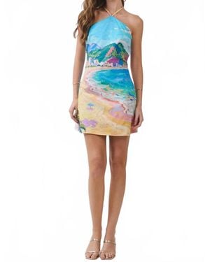 TCEC Sun Chaser Mini Dress - Blue