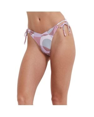 Flirtt Gottex Retro Vibes Adjustable Bikini Bottom - Multicolor