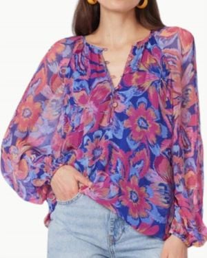 Gilner Farrar Kodi Blouse - Purple