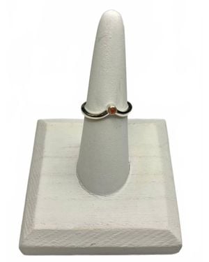 Dune Chevron Ring - Pink
