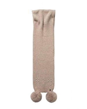 Joseph Ribkoff Knit Scarf - Natural