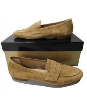 MICHELE LOPRIORE Camoscio Leather Moccassins - Green