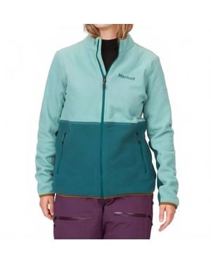 Marmot Rocklin Full Zip Fleece Jacket - Green