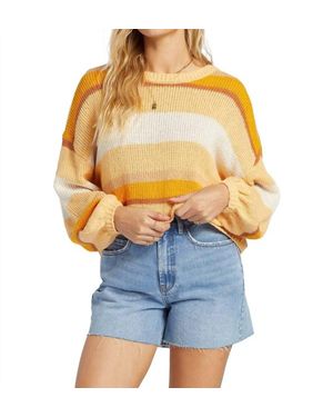 Billabong Sol Time Sweater - Blue