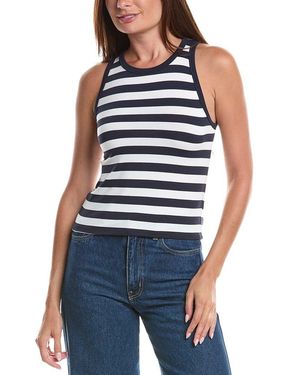 Splendid Lola High Neck Tank - Blue